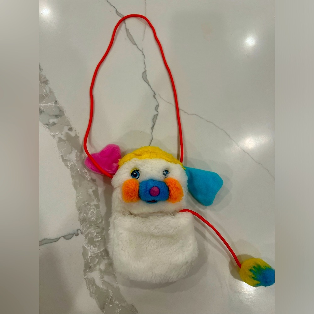 Popples 80s purse 1986